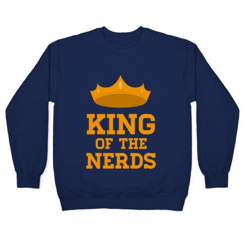 King of the Nerds Crewneck Sweatshirt